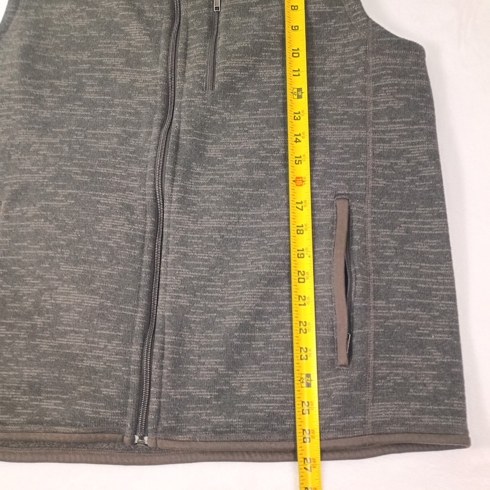 Patagonia Better Sweater Vest Mens XL Brown Full Zip Fleece 25881 FA15 - Picture 6 of 10